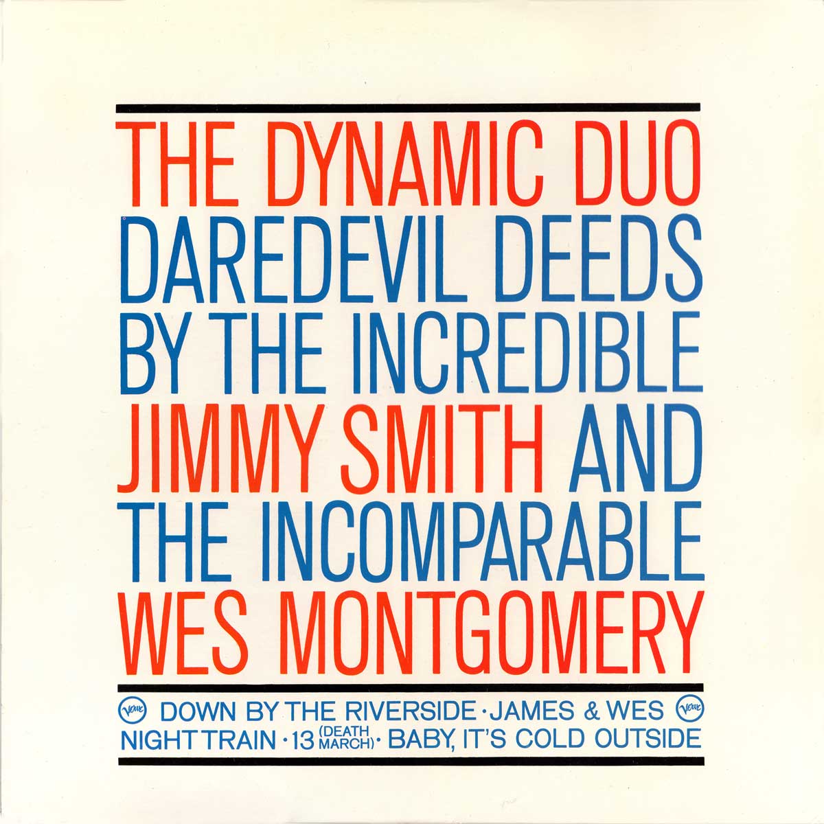 Jimmy Smith, Wes Montgomery - The Dynamic Duo - Back Cover